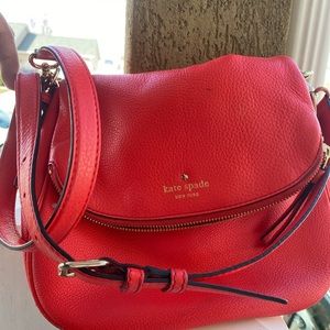 Vintage Rétro Kate Spade Crossbody Coral Purse